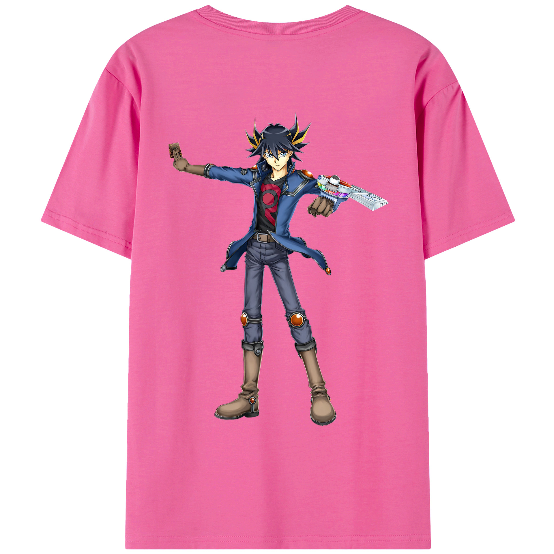 （画像用） 遊☆戯☆王 Yu-Gi-Oh! レディース半袖Tシャツ(バックプリント)